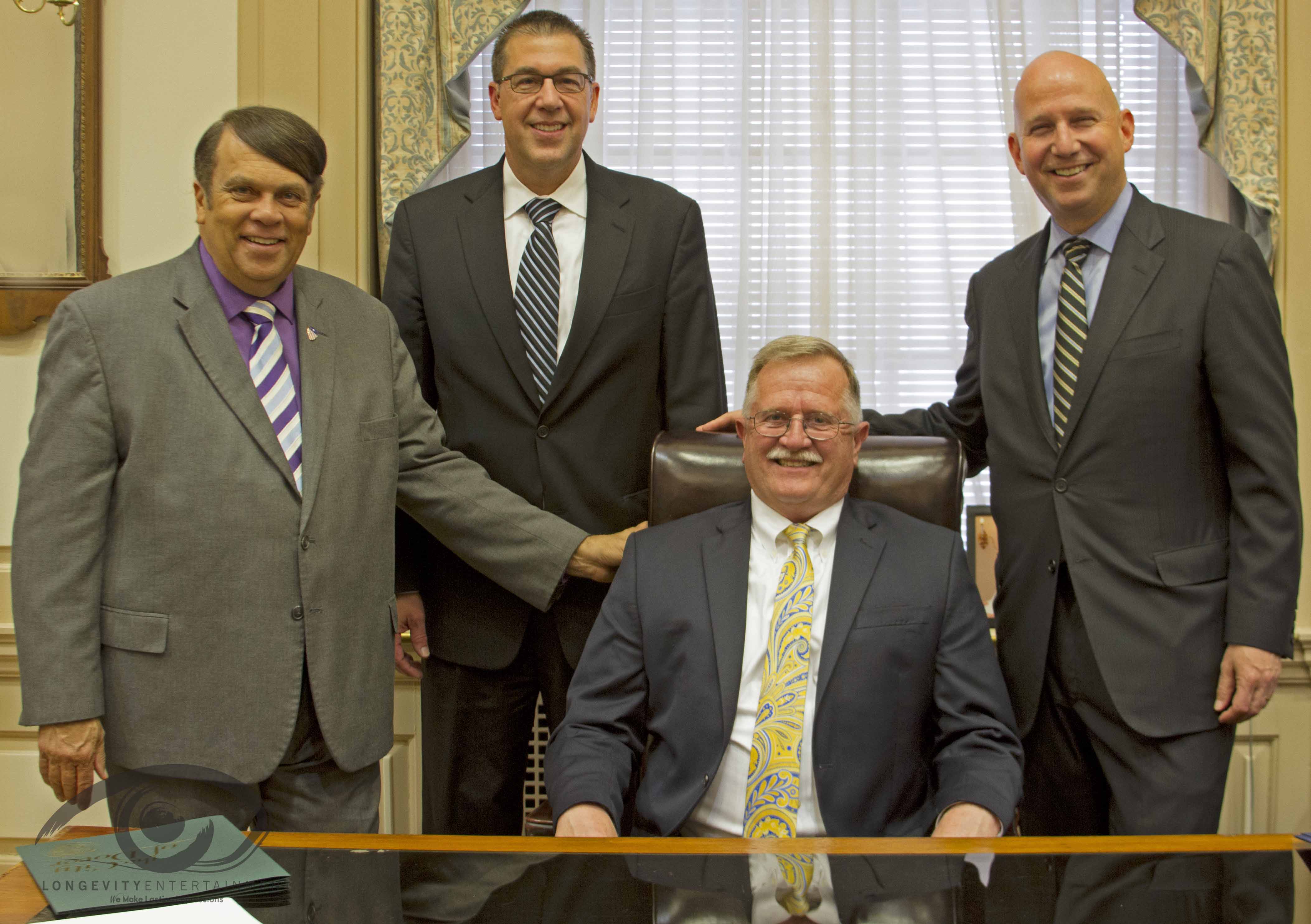 Bill Andrew Meets With Governor Jack Markell in Dover
