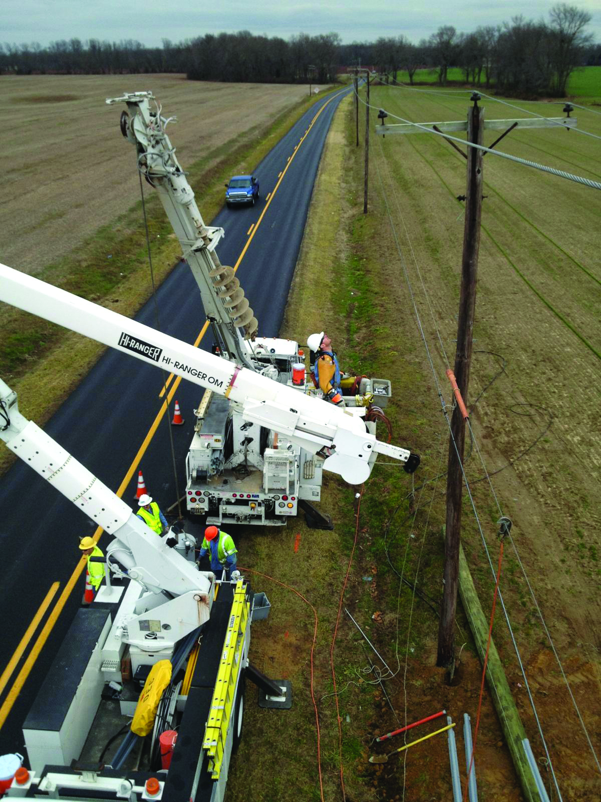 Crews Working