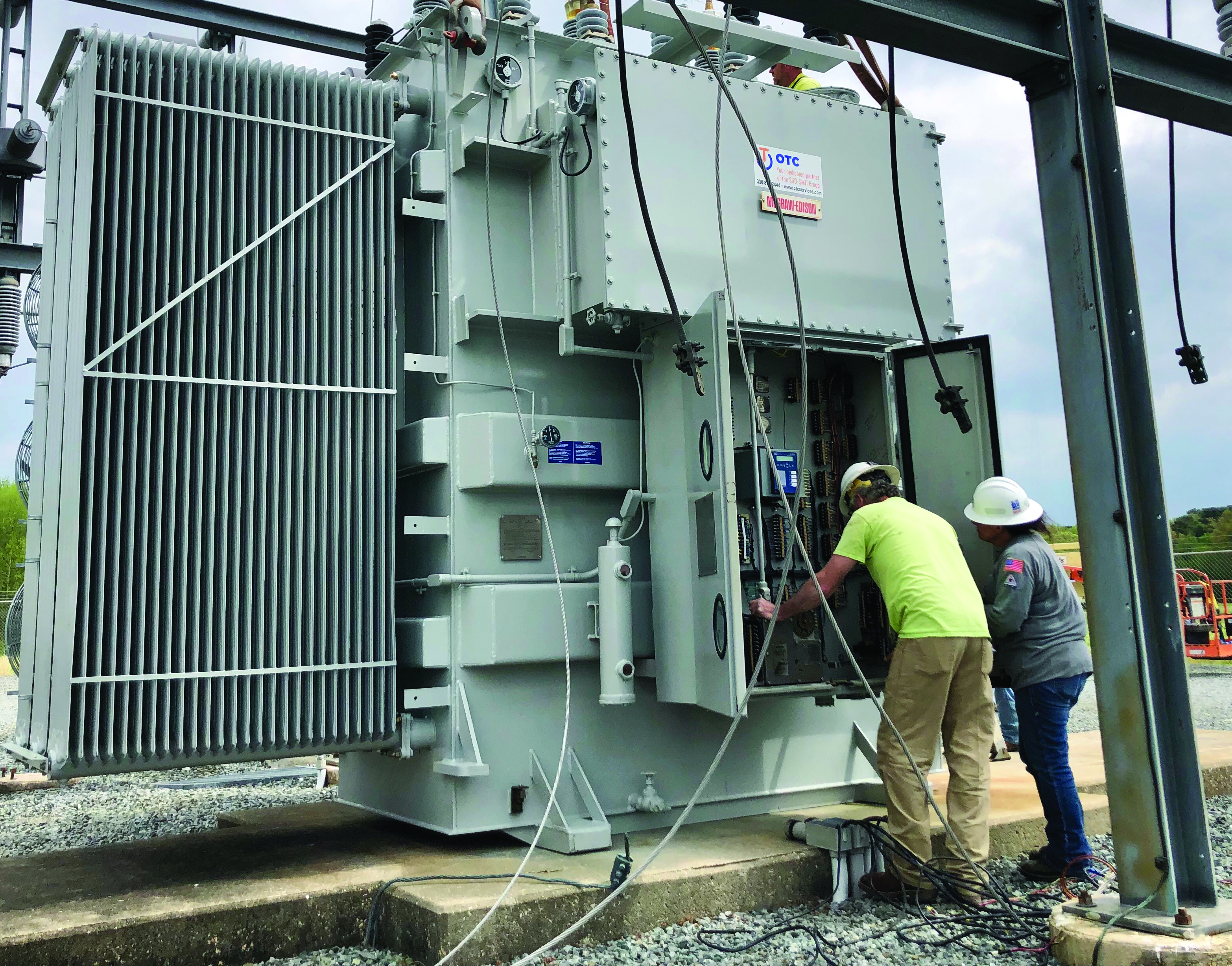 Working in a Substation